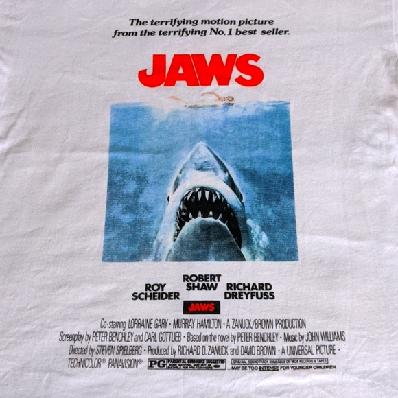 JAWS Other - JAWS movie poster tee